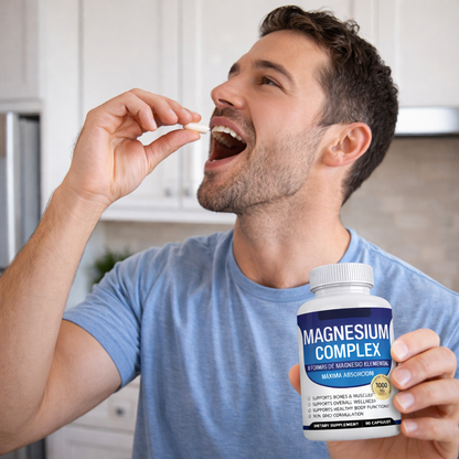 magnesio complex : Más energía, menos agotamiento