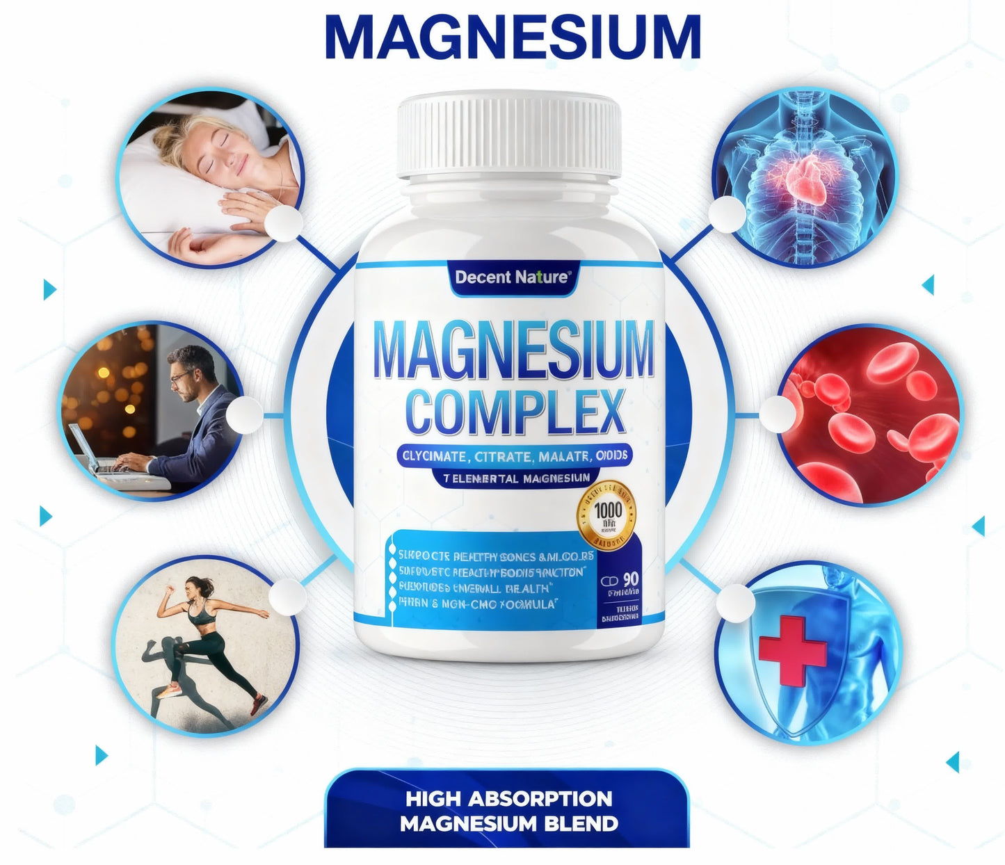 magnesio complex : Más energía, menos agotamiento